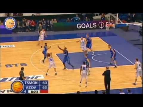 Tsmoki-Minsk - Azovmash Highlights. 16.02.2014