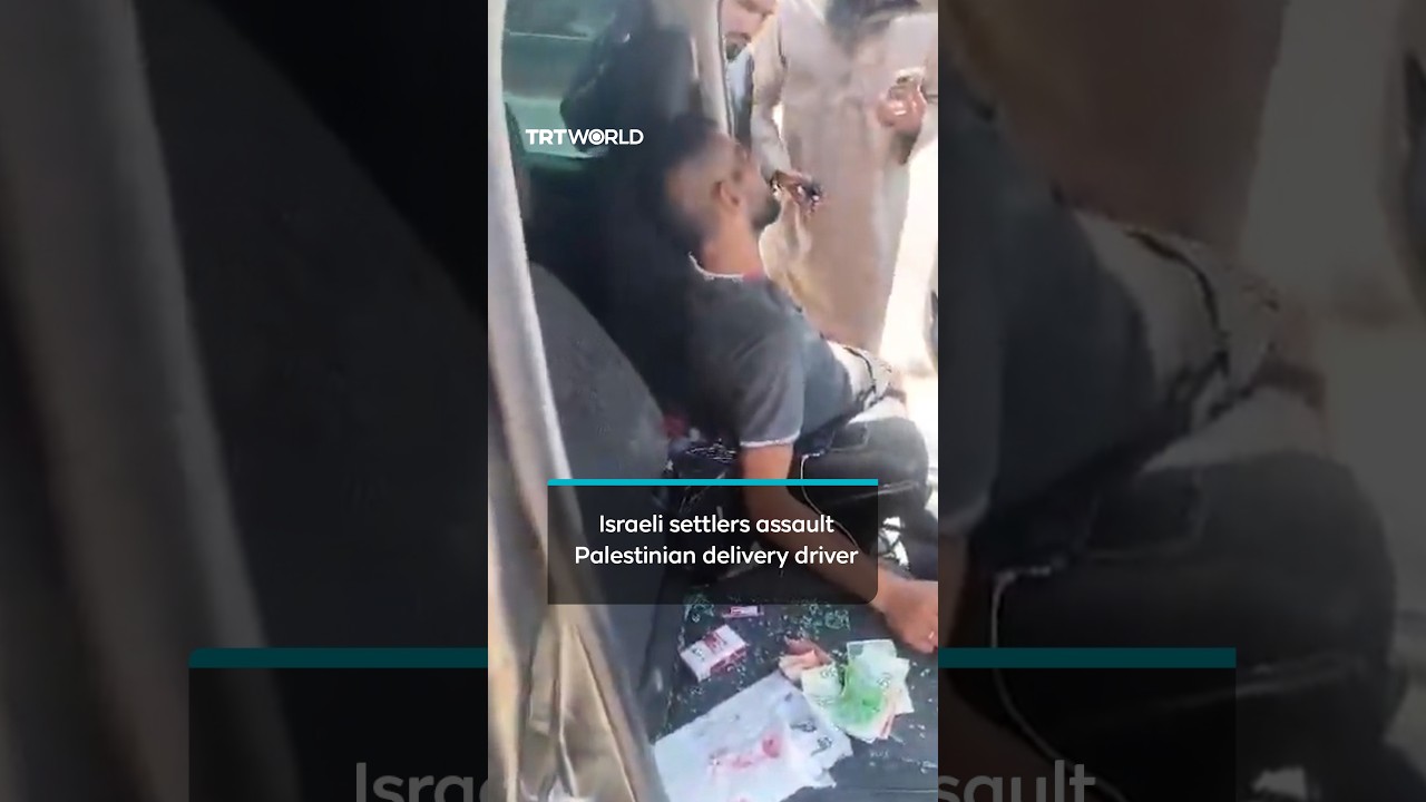 Israeli settlers attack Palestinian delivery driver, vandalize vehicle in Hebron, occupied West Bank