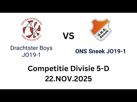 Drachtster Boys JO19-1 vs ONS Sneek JO19-1 (Competitie Divisie 5-D 22.NOV.2025)-goals