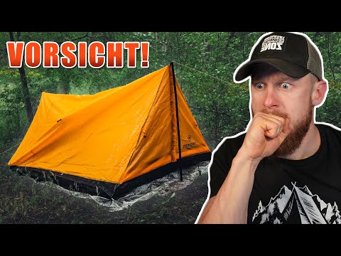 Dieses Zelt kann dich töten!  - Vorsicht vor billiger Ausrüstung | Fritz Meinecke reagiert