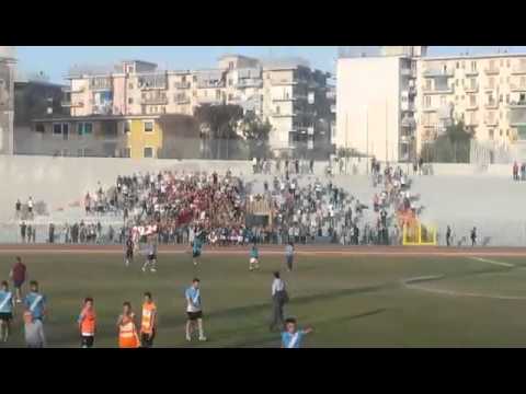 Portici Ercolano   Esultanza tifosi Ercolano