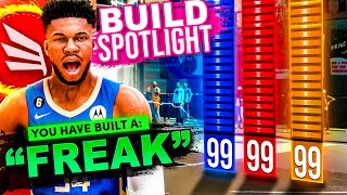 Giannis Antetokounmpo FREAK BUILD Is SURPRISING in NBA 2K23 | NBA 2K23 Best Build