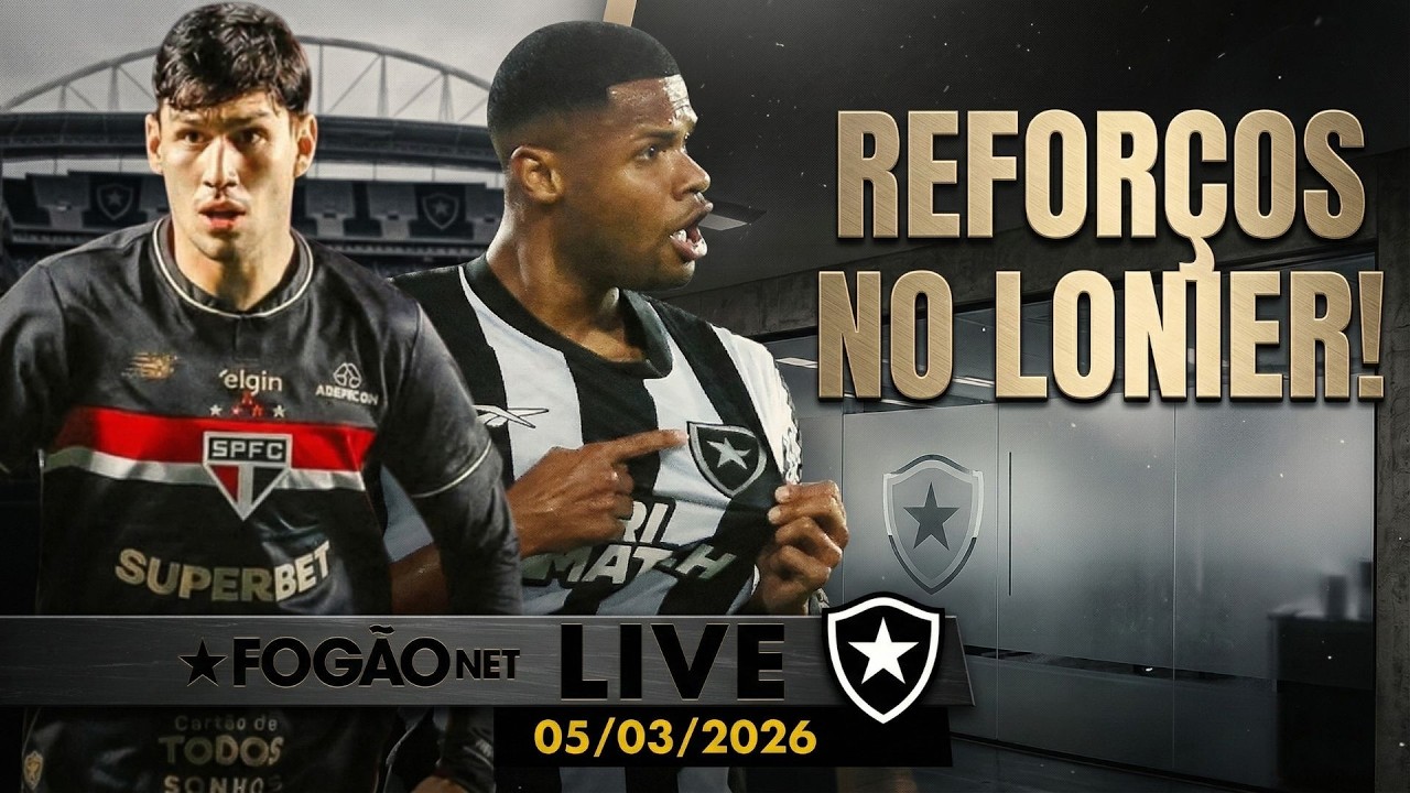 LIVE | Ferraresi e Júnior Santos já estão no Rio de Janeiro para se apresentar ao Botafogo