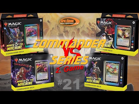 SpielRaum Commander Series 21 - March of the Machine Decks - Game 2 [DE]