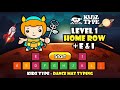 Learn Typing DAY 2 Home Row With E I Keys Typing Lessons For Kids Touch Typing Course