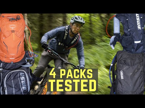 Yes, it's true- I've been riding with a backpack!
