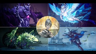 Octopath Traveler 2 - All Bosses (+ Secret Superboss / No Damage) | 4K