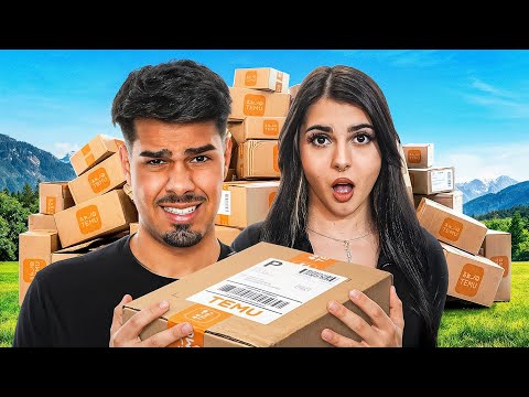 I'm Opening 100 Mystery Boxes On Temu With NANA -!