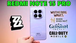 Gaming test - REDMI Note 15 Pro with MediaTek Dimensity 7400-Ultra!