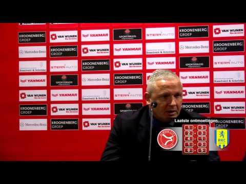 Persconferentie AlmereCityFC - RKC Waalwijk