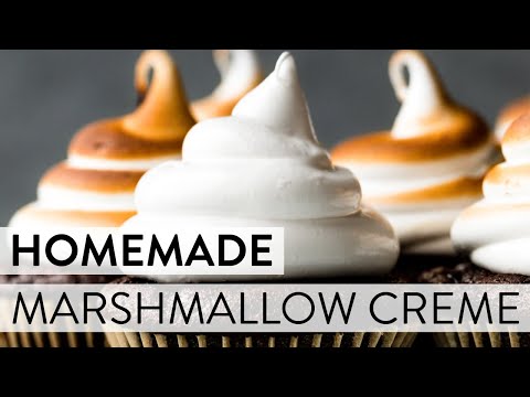 Homemade Marshmallow Creme (Frosting) | Sally's Baking