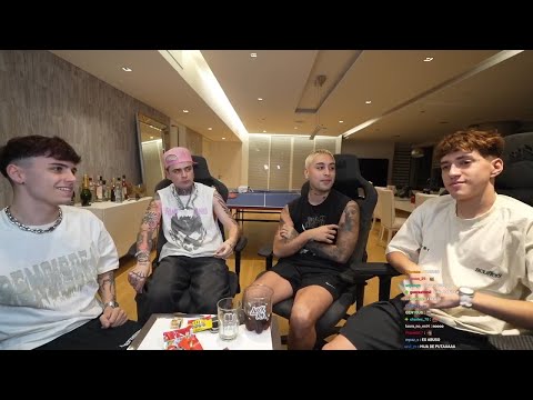 STREAM con LIT KILLAH y TIAGO PZK COMPLETO, MERNUEL Y BAULETI | MERNOSKETTI STREAM VOD |