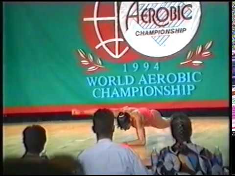 Paola Minutolo (Argentina) - 1994 World Aerobic Championship