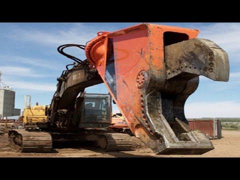 Dangerous Idiots Fastest Biggest Excavator Heavy Equipment Construction Machines Destroy Everthing