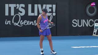 Ashleigh Barty Practice - Brisbane 2018