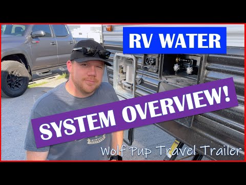 RV WATER SYSTEM 💦 | Full Walk-thru | Wolf Pup Travel Trailer