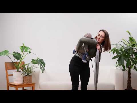 LIMAS Babytrage - Anleitung auf dem rücken