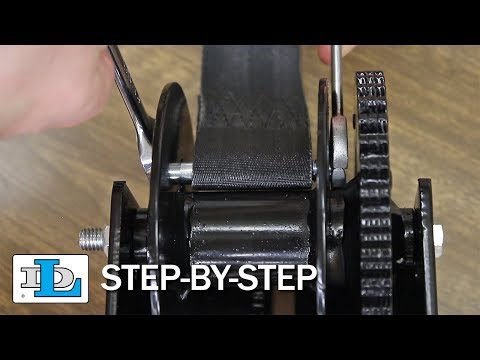 Installing Strap on WG2000 Worm Gear Winches - Step-By-Step