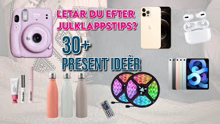 30+ JULKLAPPSTIPS & PRESENT IDÉER (önskelista 2022)