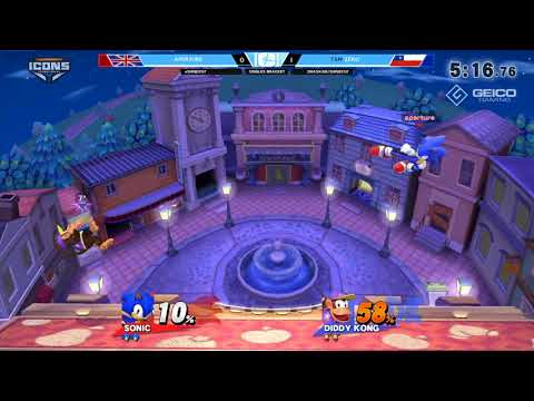 Shine 2017 Smash 4 - Aperture (Sonic) vs. TSM | ZeRo (Diddy Kong) - Singles R2 Pools