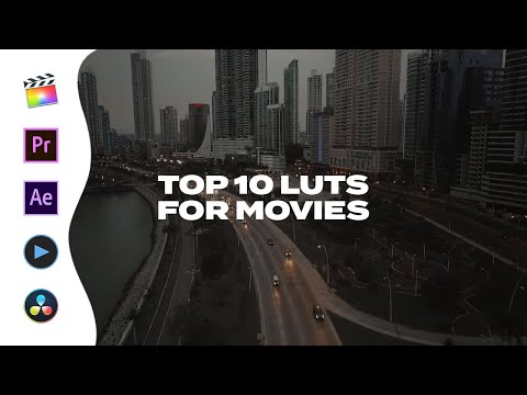 FREE 10 CINEMATIC LUTS FOR EVERY MOVIE GENRE | Final Cut Pro, Premiere Pro, After Effects)
