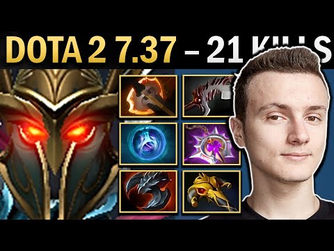 Phantom Assassin Gameplay Miracle with Linkens and 21 Kills - Dota 2 7.37