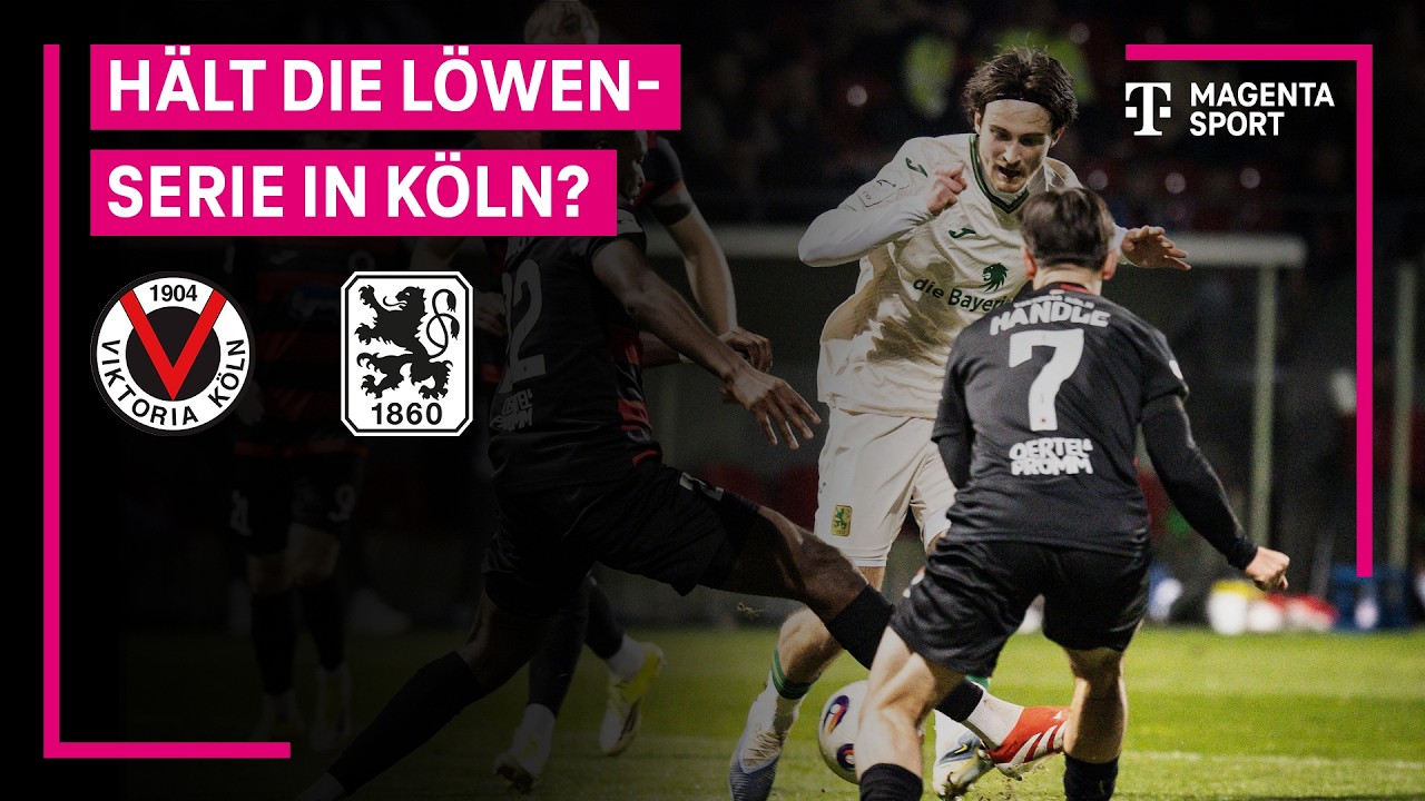 Viktoria Köln vs TSV 1860 München Highlights