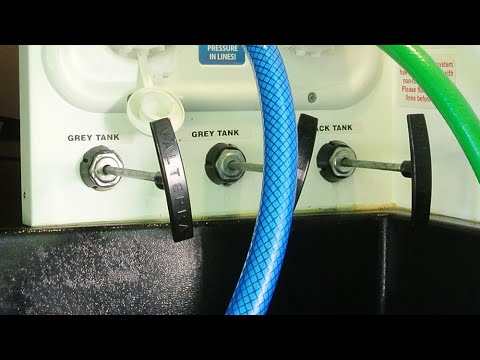 Upgrading and customizing the Holding Tank Valves in my RV. Part 1