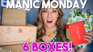 Manic Monday Vol.5 | 6 Subscription Boxes 2026 + Coupon Codes | A PACKED MONDAY!