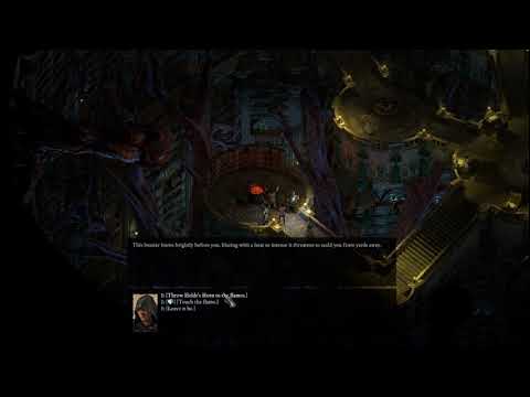 Heldr's horn at The Scriptorium incinerator/brazier problem