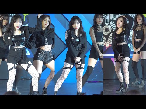 200820 (4K) Everynine cover Everglow (.... as E:U) - Dun Dun @ MBK Cover Dance 2020