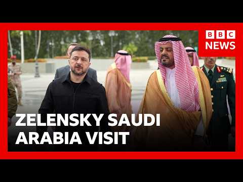 Ukraine signs deal with Saudi Arabia offering drone expertise | BBC News