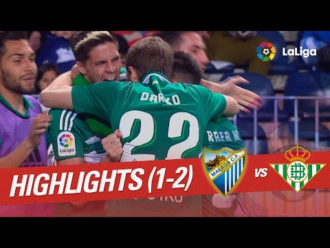 Highlights Málaga CF vs Real Betis (1-2)