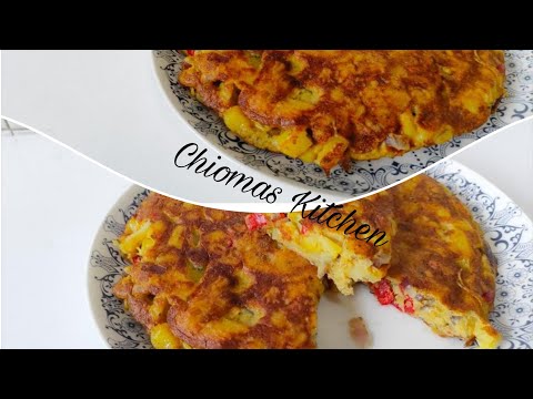 How To Make Spanish Omelette/Tortilla Espanola/Tortilla Recipe/Chiomas Kitchen