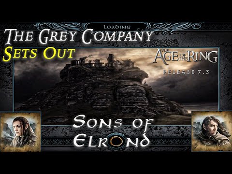 The Grey Company Sets Out 4k UHD | Age of the Ring mod 7.3.1 | Episode 17  Children of Elrond