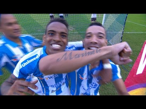 Gol de Hugo - Avaí 2x1 Flamengo - Brasileirão 24/05/2015