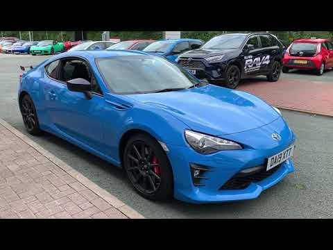 DA19XTT- TOYOTA GT86, BLUE EDITION, PERFORMANCE PACK, NAV, MANUAL, BLUE
