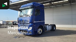 Tracteur routier Mercedes-Benz Actros 1846 4X2 BigSpace Retarder PTO Full-Air Alcoa's ACC | Image 4 - Autoline