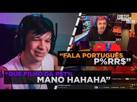 ARUAN REAGE AO GABE PEIXE ZOANDO O ARUAN KKKKKKK - Cortes do Aruan