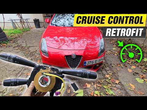 CRUISE CONTROL RETROFIT | FULL INSTALL & CODING, ALFA GIULIETTA, MITO, FIAT