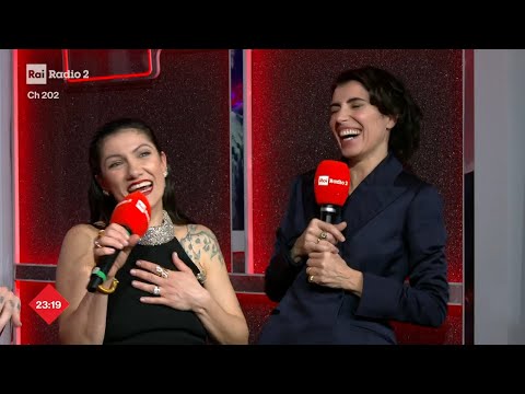 Intervista a Giorgia e Elisa - Radio2 a Sanremo 10/02/2023