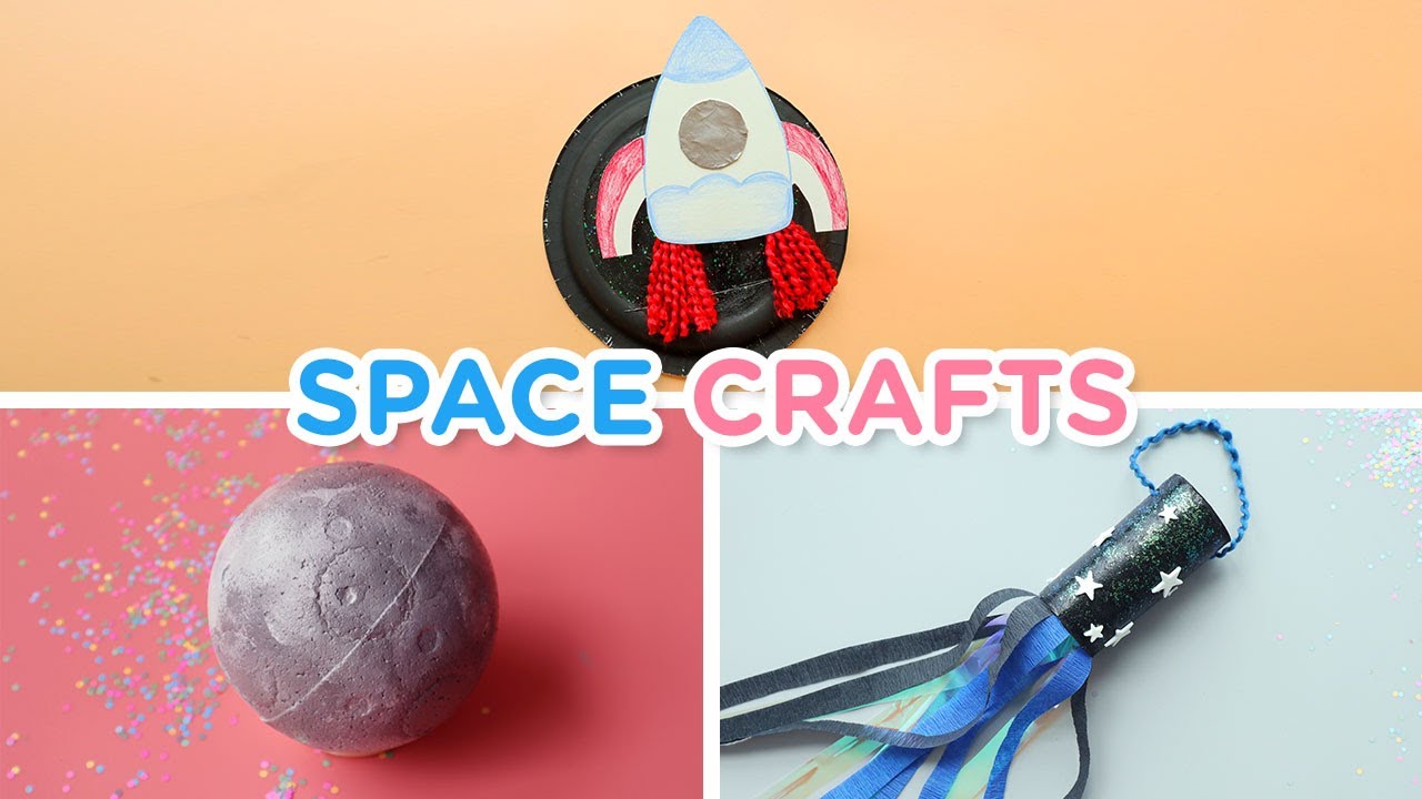 3 Fun and Easy Space Craft Ideas for Kids | Out-of-this-World Crafts