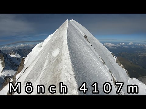 Mönch 4107m Jungfraugebiet/Berner Alpen/Schweiz