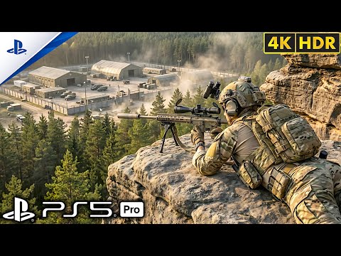 (PS5) Silent Sniper Infiltration at a Ukraine Base | Ultra Realistic Gameplay [4K60FPS] Call of Duty