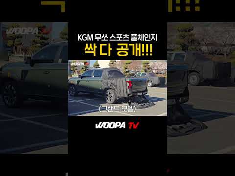????Q300 무쏘 스포츠 실물공개!!