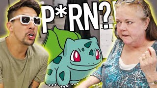 WHAT DO NORMAL PEOPLE KNOW ABOUT VIDEO GAMES? YOU WONT BELIEVE HER ANSWERS