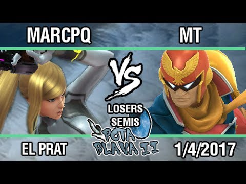 [Pota Blava II] marcpq (ZSS) vs MT (Captain Falcon) SSB4 Losers Semis