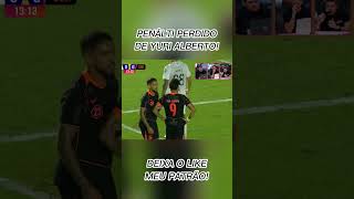 Penâlti Perdido do Yuri Alberto | Corinthians x Santos.