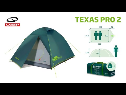 LOAP TEXAS PRO 2 - stan pro 2 osoby / tent for 2 persons | www.loap.cz