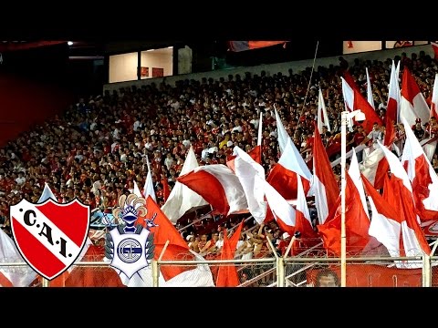 "Independiente 1 - Gimnasia 1 | Compilado de la hinchada" Barra: La Barra del Rojo • Club: Independiente